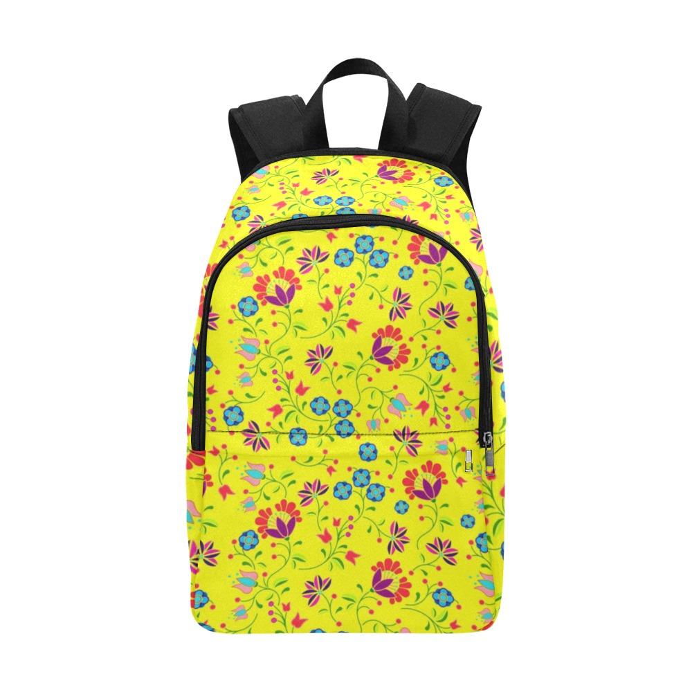 Fleur Indigine Mais Fabric Backpack for Adult (Model 1659) Casual Backpack for Adult (1659) e-joyer
