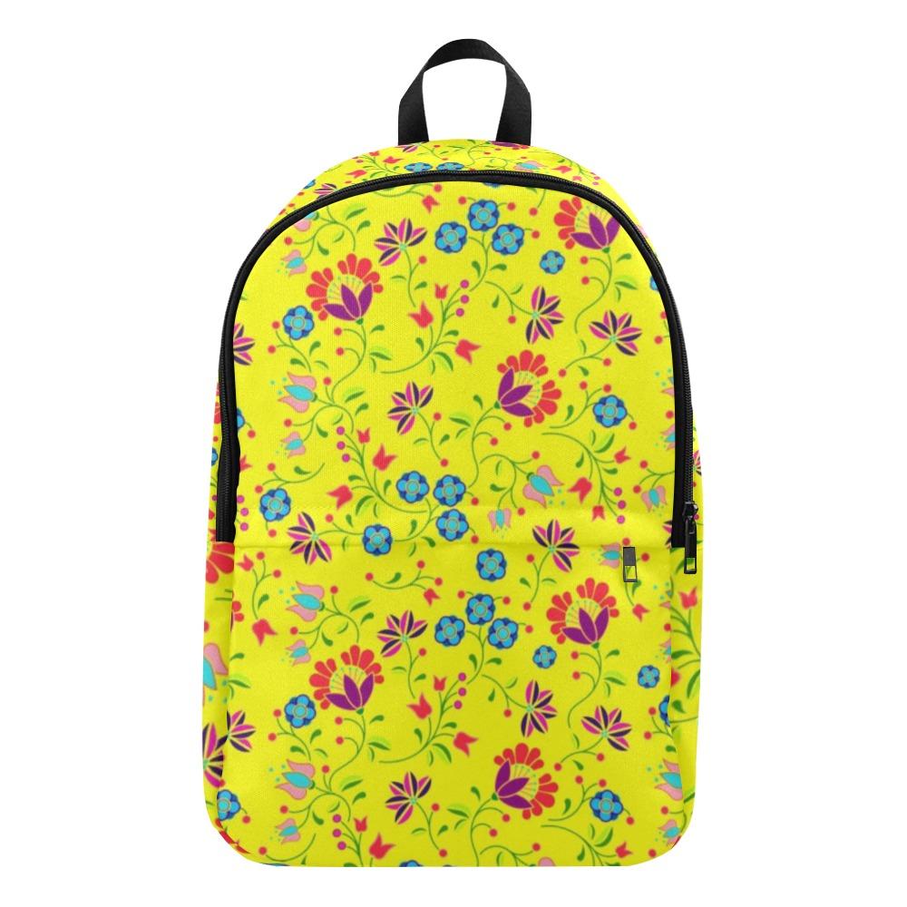 Fleur Indigine Mais Fabric Backpack for Adult (Model 1659) Casual Backpack for Adult (1659) e-joyer