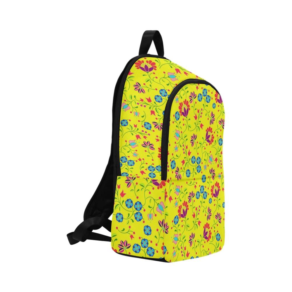 Fleur Indigine Mais Fabric Backpack for Adult (Model 1659) Casual Backpack for Adult (1659) e-joyer