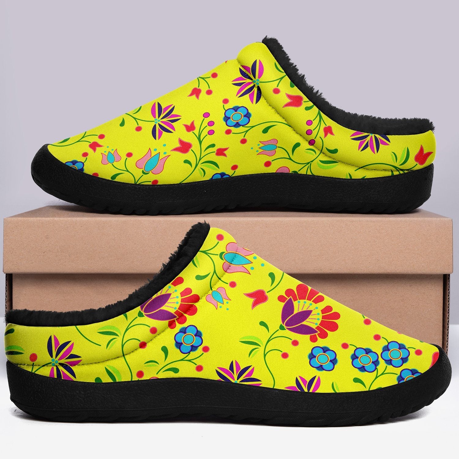 Fleur Indigine Mais Ikinnii Indoor Slipper 49 Dzine