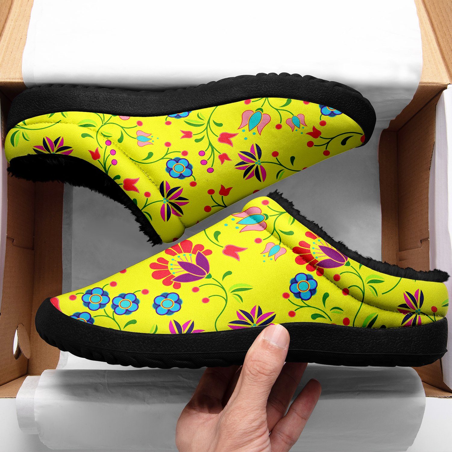 Fleur Indigine Mais Ikinnii Indoor Slipper 49 Dzine