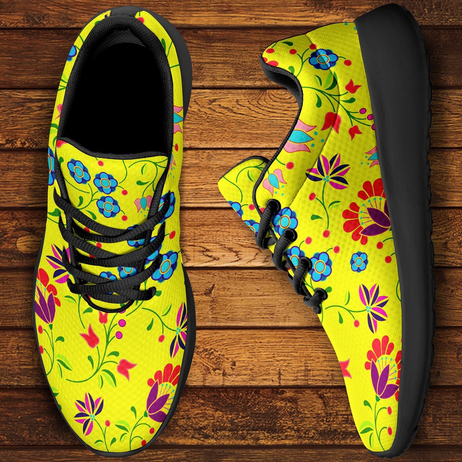 Fleur Indigine Mais Ikkaayi Sport Sneakers ikkaayi Herman