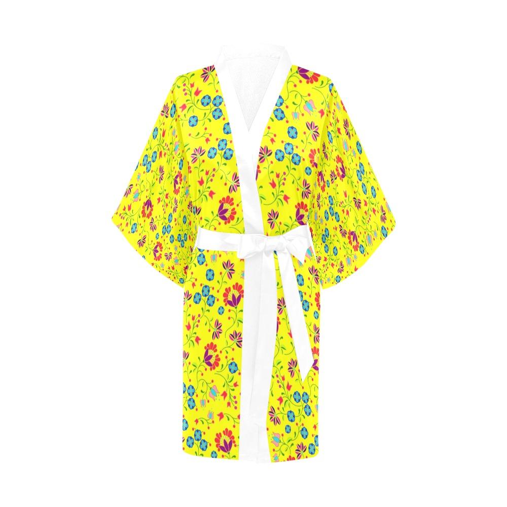 Fleur Indigine Mais Kimono Robe Artsadd