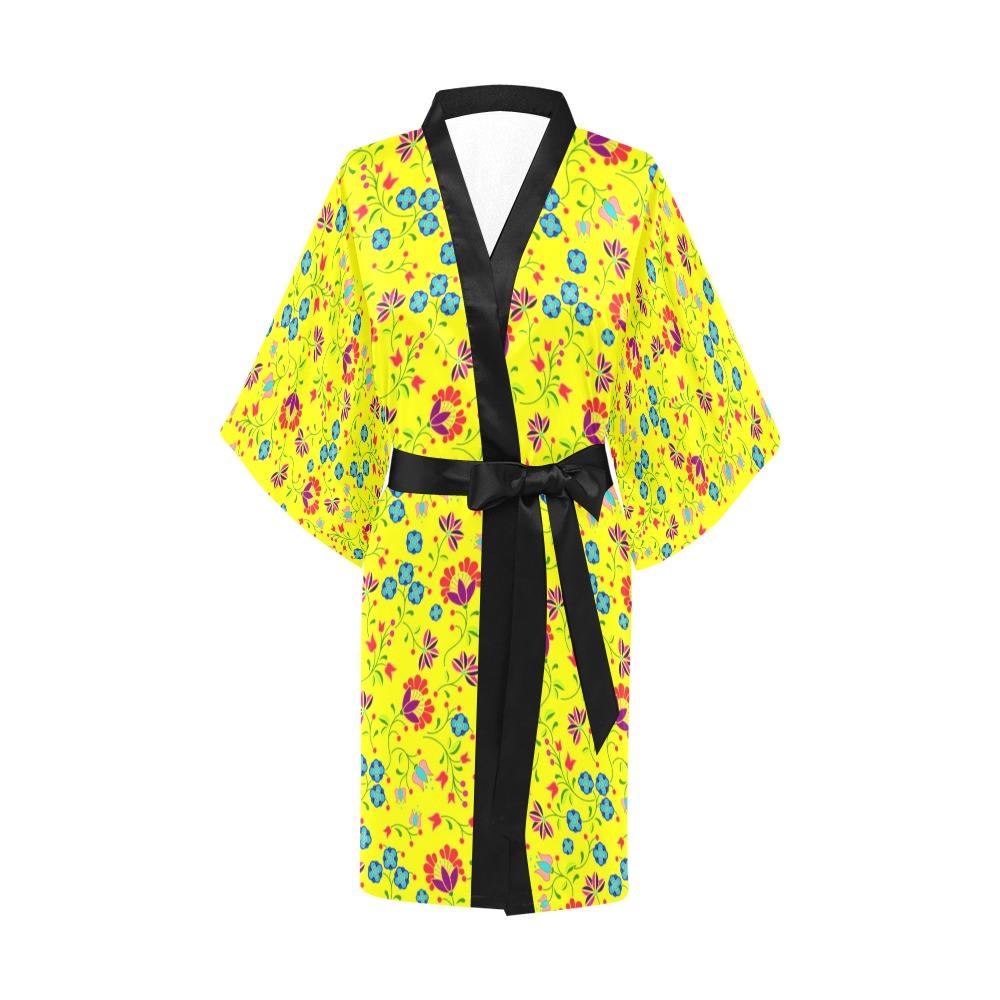 Fleur Indigine Mais Kimono Robe Artsadd