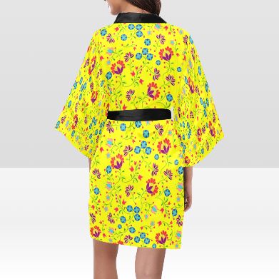 Fleur Indigine Mais Kimono Robe Artsadd
