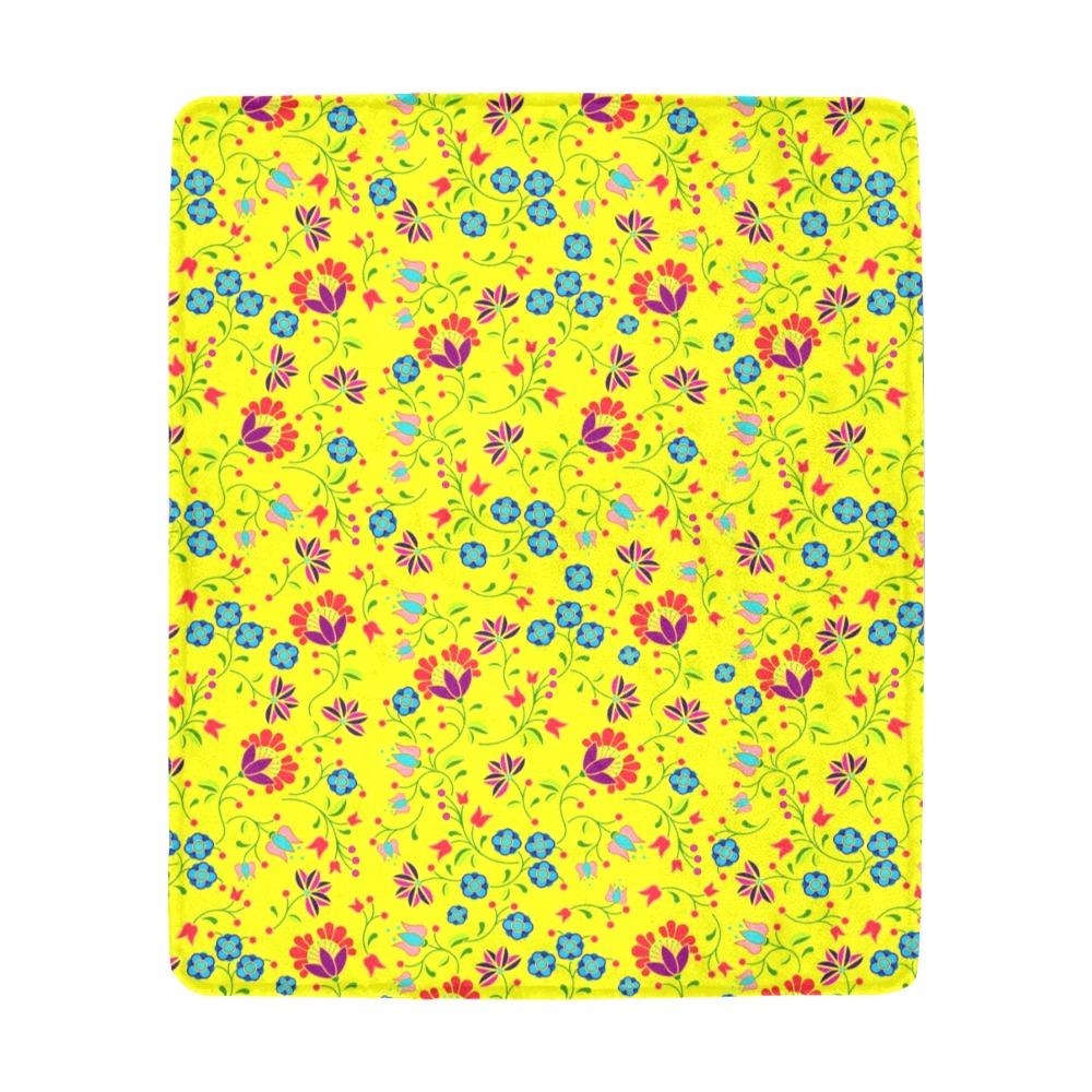 Fleur Indigine Mais Ultra-Soft Micro Fleece Blanket 50"x60" Ultra-Soft Blanket 50''x60'' e-joyer