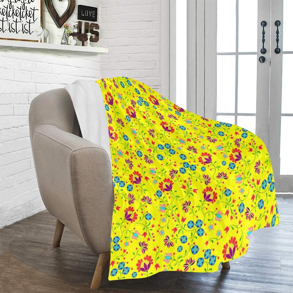 Fleur Indigine Mais Ultra-Soft Micro Fleece Blanket 50"x60" Ultra-Soft Blanket 50''x60'' e-joyer