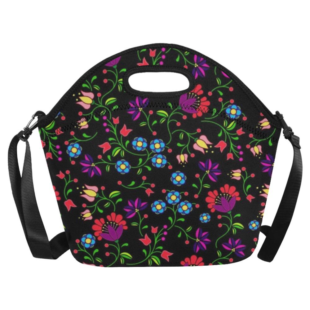 Fleur Indigine Neoprene Lunch Bag/Large (Model 1669) bag e-joyer