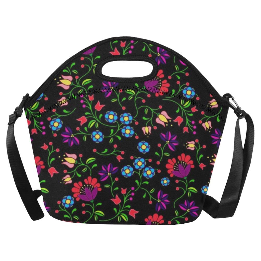 Fleur Indigine Neoprene Lunch Bag/Large (Model 1669) bag e-joyer