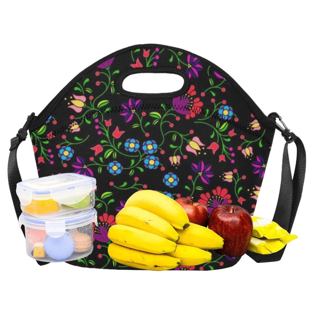 Fleur Indigine Neoprene Lunch Bag/Large (Model 1669) bag e-joyer