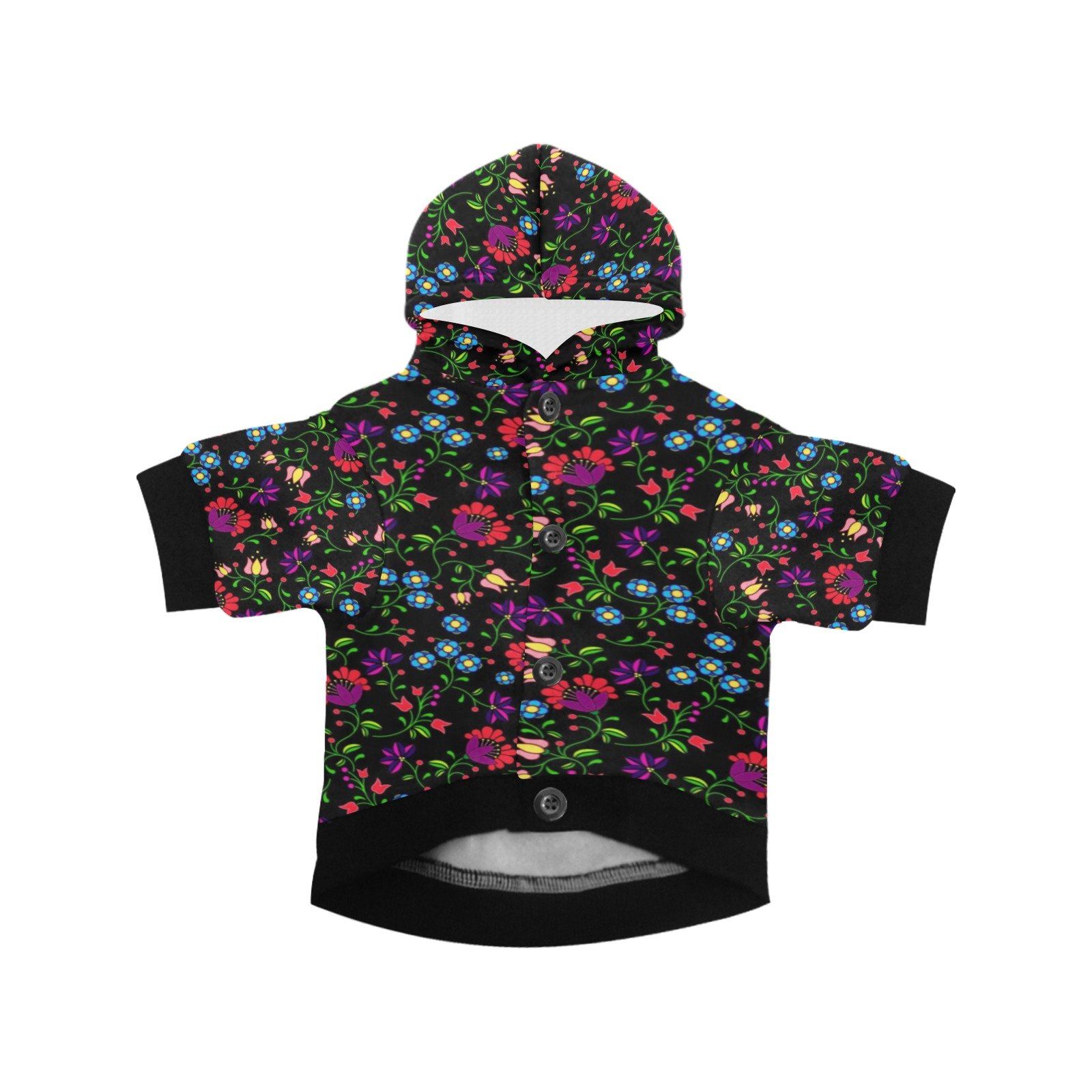 Fleur Indigine Pet Dog Hoodie Pet Dog Hoodie e-joyer