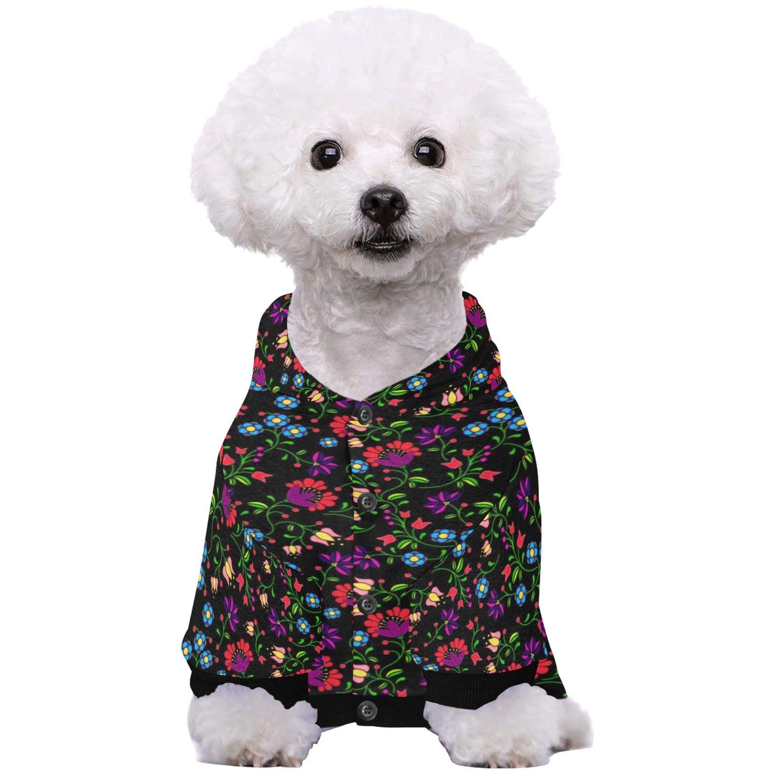 Fleur Indigine Pet Dog Hoodie Pet Dog Hoodie e-joyer