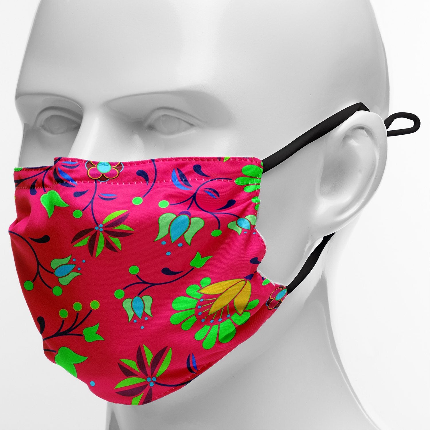 Fleur Indigine Rouge Face Cover Herman