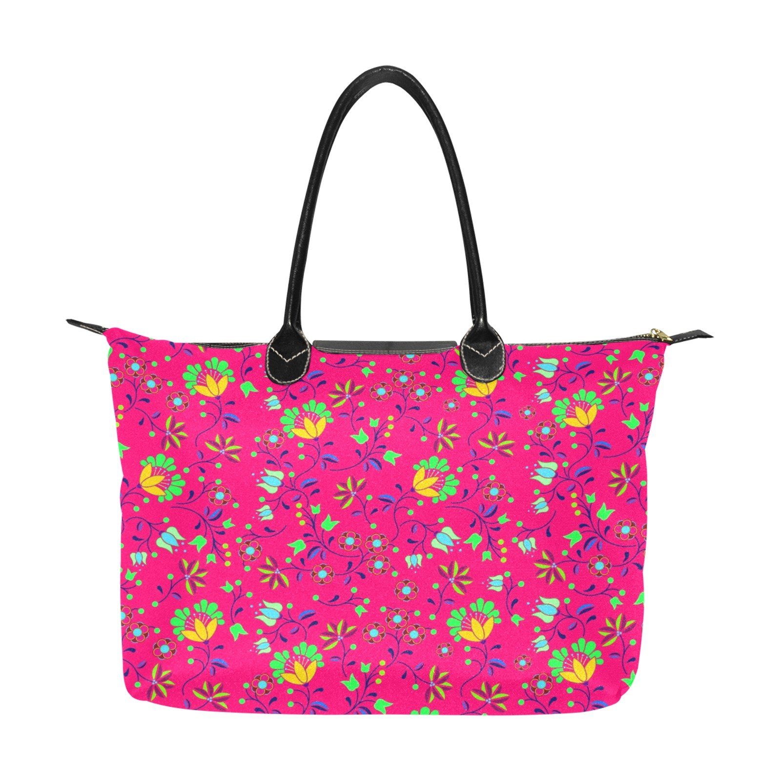 Fleur Indigine Rouge Single-Shoulder Lady Handbag (Model 1714) bag e-joyer