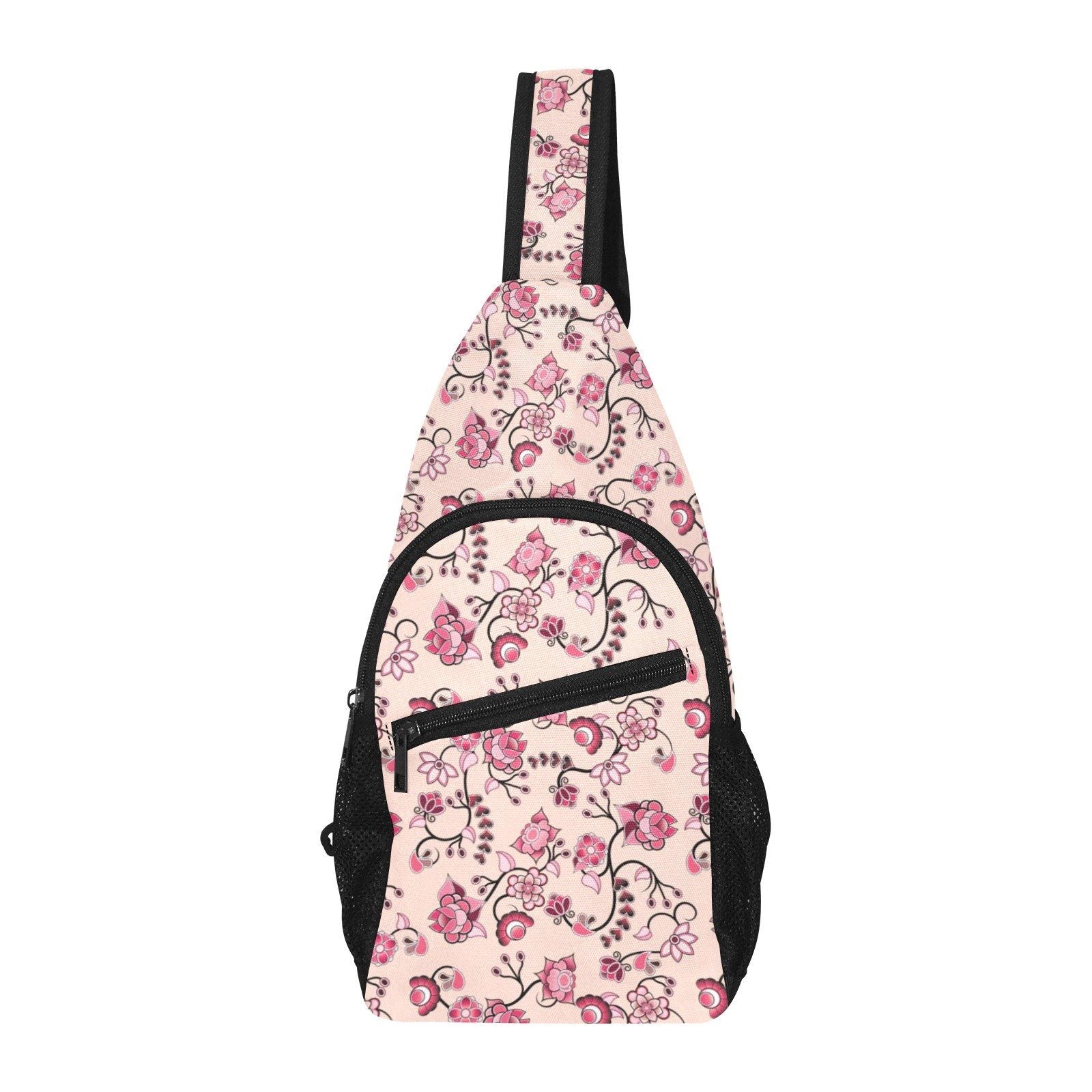 Floral Amour All Over Print Chest Bag (Model 1719) All Over Print Chest Bag (1719) e-joyer