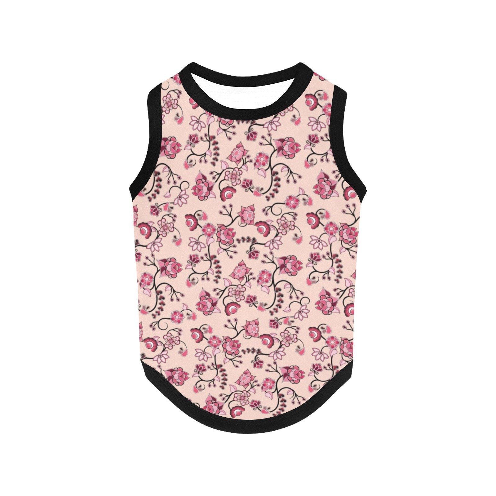 Floral Amour All Over Print Pet Tank Top Pet Tank Top e-joyer