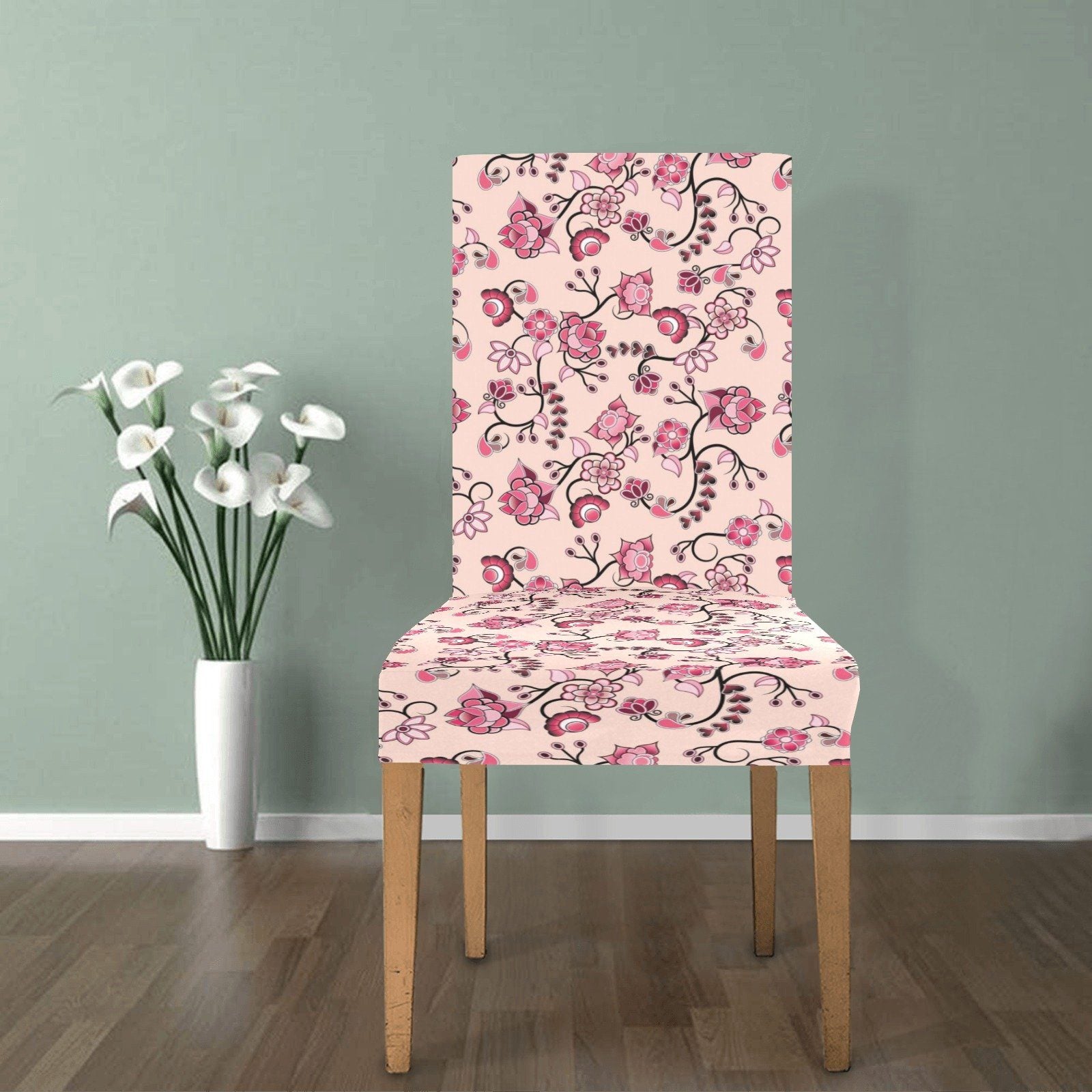 Floral Amour Chair Cover (Pack of 4) Chair Cover (Pack of 4) e-joyer 