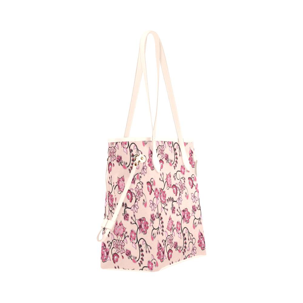 Floral Amour Clover Canvas Tote Bag (Model 1661) Clover Canvas Tote Bag (1661) e-joyer