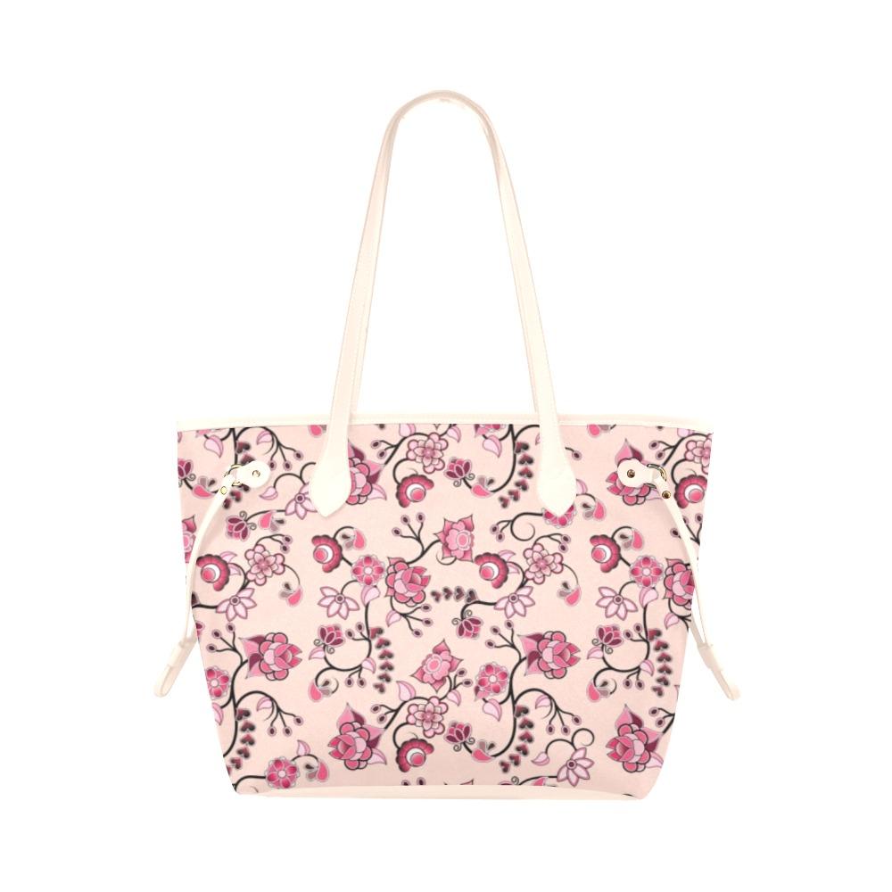 Floral Amour Clover Canvas Tote Bag (Model 1661) Clover Canvas Tote Bag (1661) e-joyer