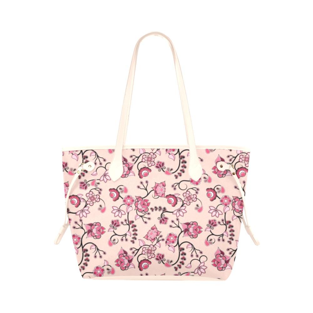 Floral Amour Clover Canvas Tote Bag (Model 1661) Clover Canvas Tote Bag (1661) e-joyer