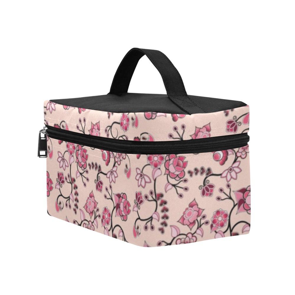 Floral Amour Cosmetic Bag/Large (Model 1658) Cosmetic Bag e-joyer
