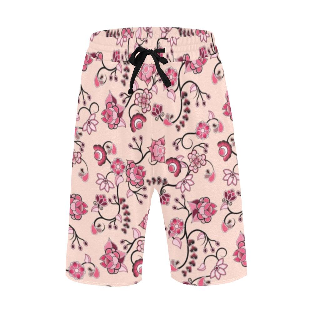 Floral Amour Men's All Over Print Casual Shorts (Model L23) Men's Casual Shorts (L23) e-joyer