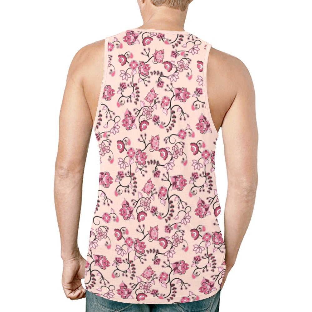 Floral Amour New All Over Print Tank Top for Men (Model T46) New All Over Print Tank Top for Men (T46) e-joyer