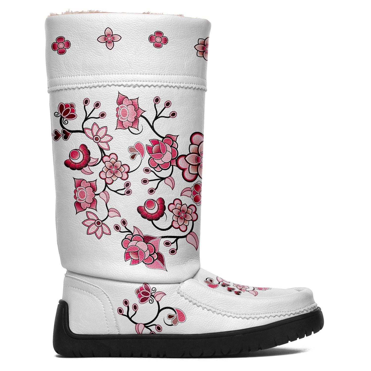 Floral Amour Real Leather MoccaLux 49 Dzine