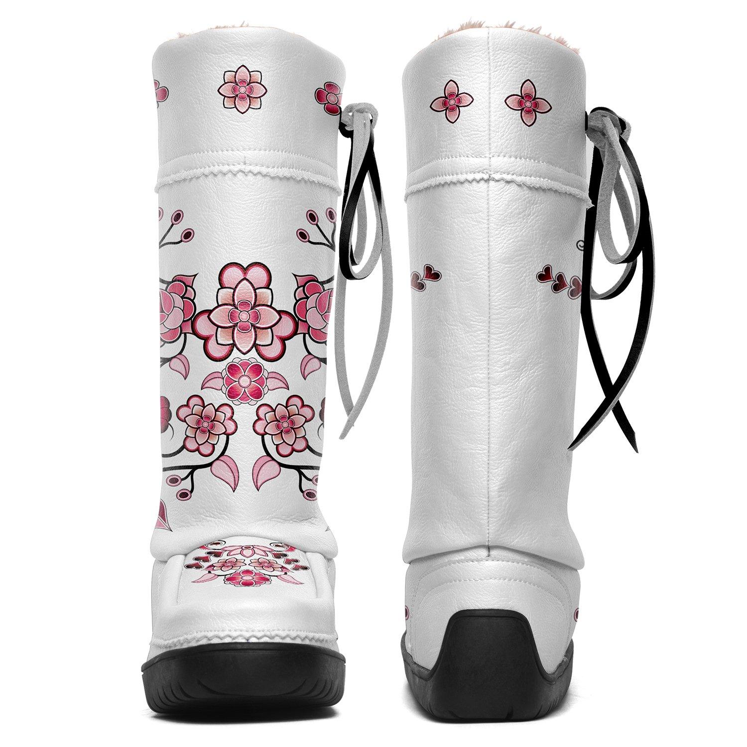Floral Amour Real Leather MoccaLux 49 Dzine