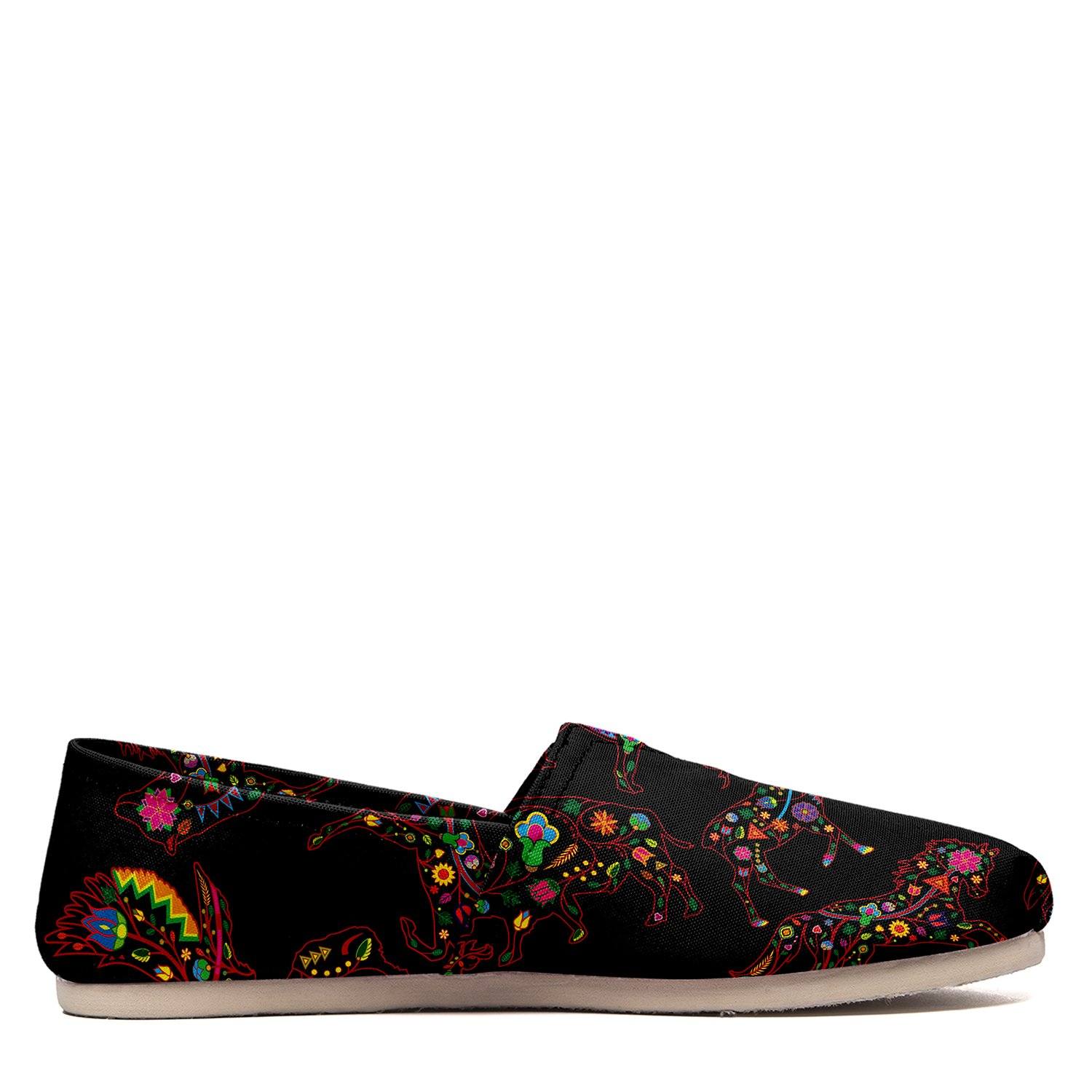 Floral Animals Casual Unisex Slip On Shoe Herman 