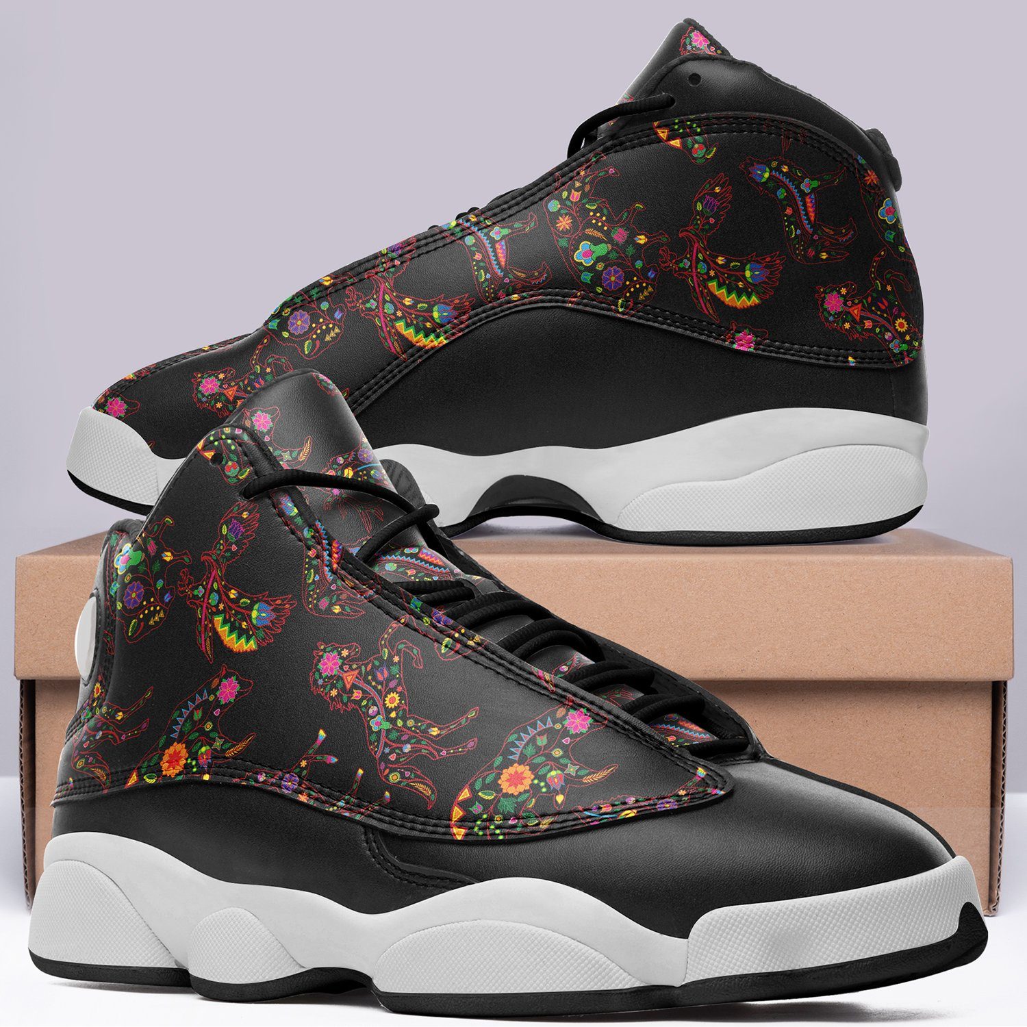 Floral Animals Isstsokini Athletic Shoes Herman