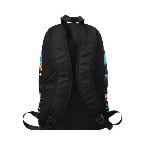 Floral Beadwork-03 Fabric Backpack for Adult (Model 1659) Casual Backpack for Adult (1659) e-joyer