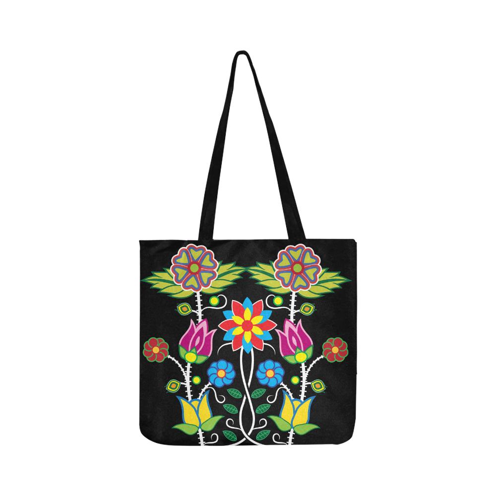 Floral Beadwork-04 Reusable Shopping Bag Model 1660 (Two sides) Shopping Tote Bag (1660) e-joyer