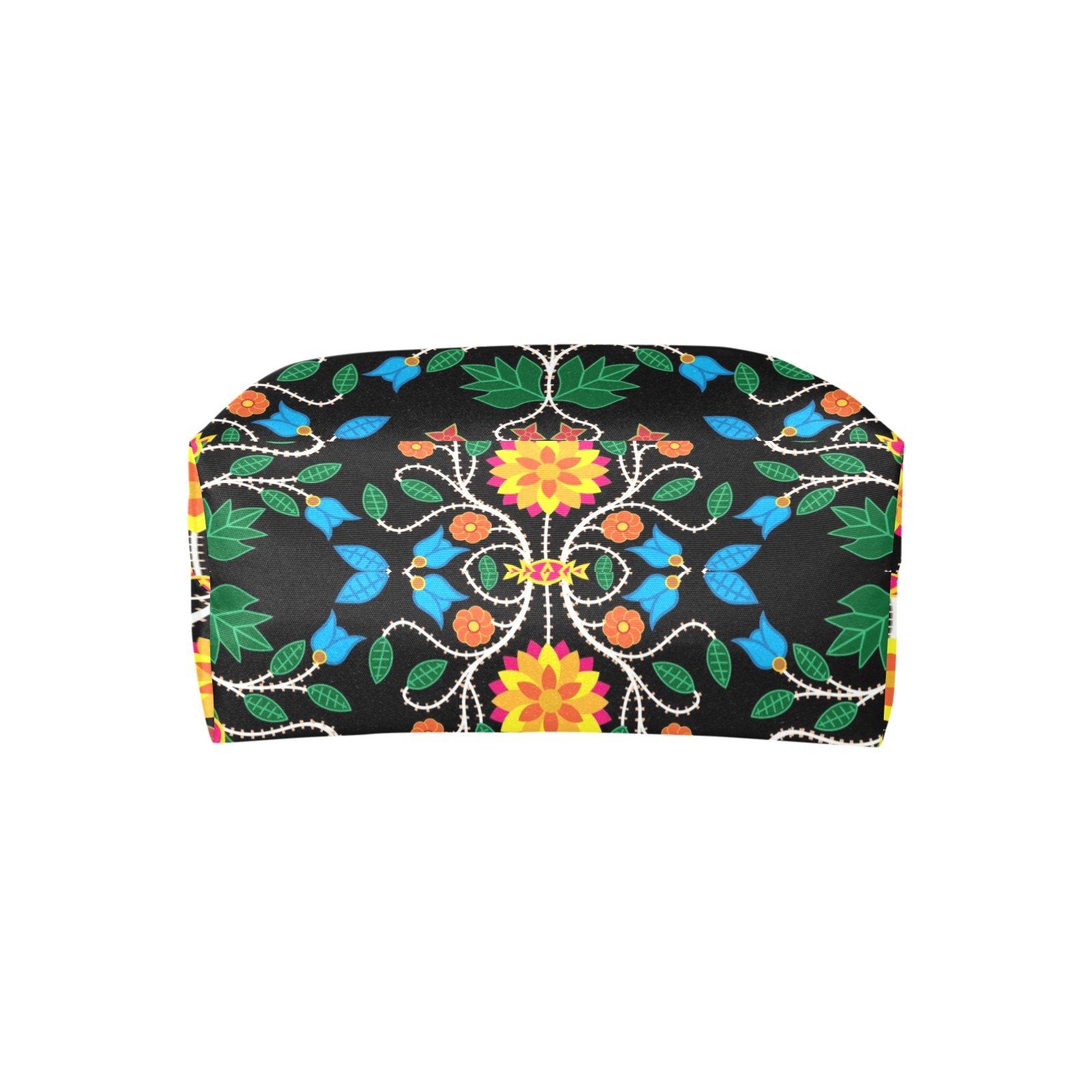 Floral Beadwork Four Clans Single-Shoulder Lady Handbag (Model 1714) bag e-joyer