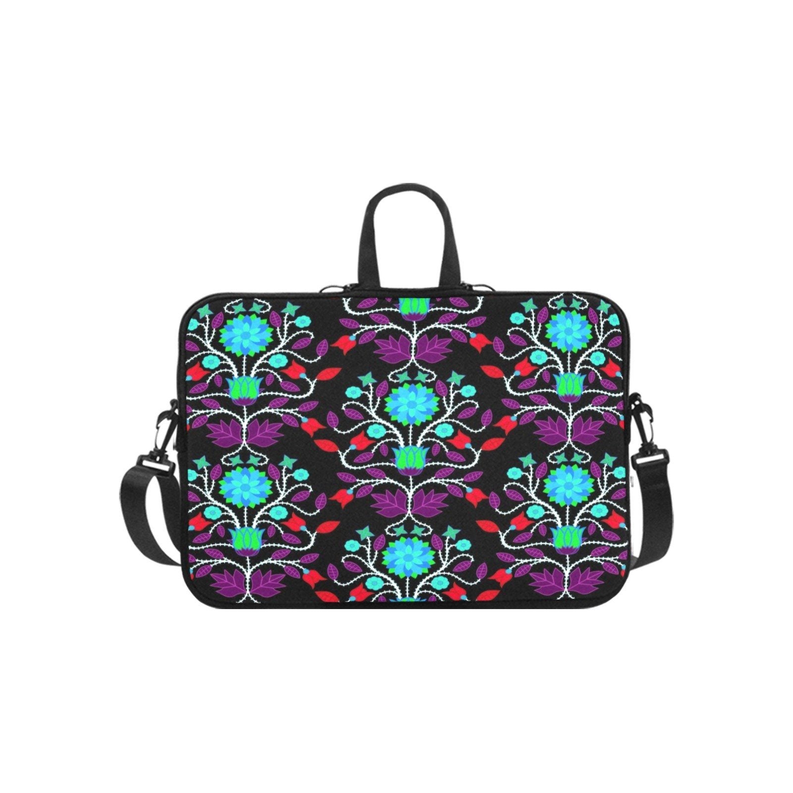 Floral Beadwork Four Clans Winter Laptop Handbags 10" bag e-joyer 