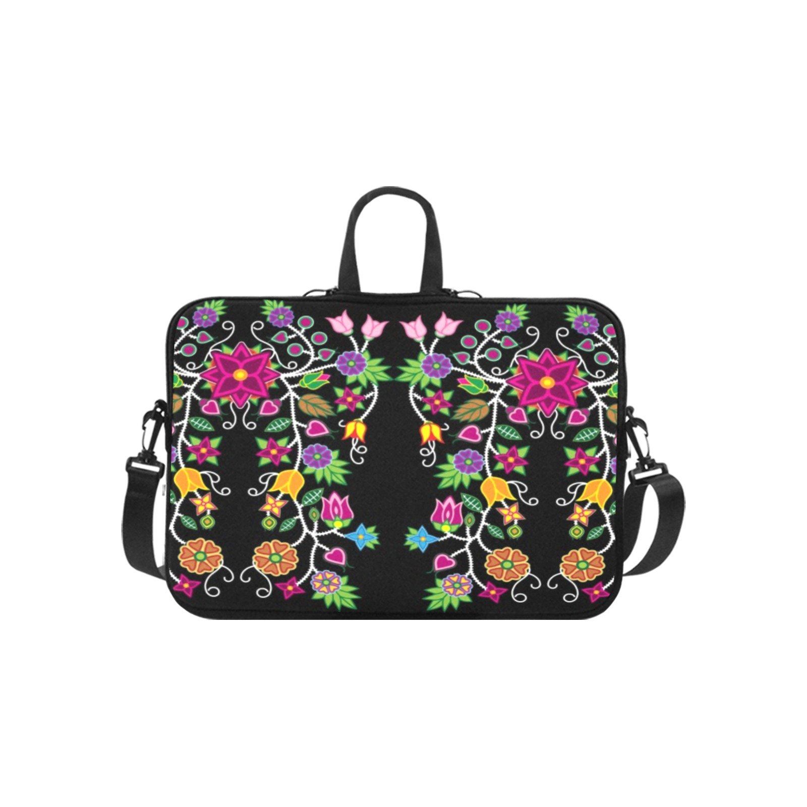 Floral Beadwork Laptop Handbags 10" bag e-joyer 