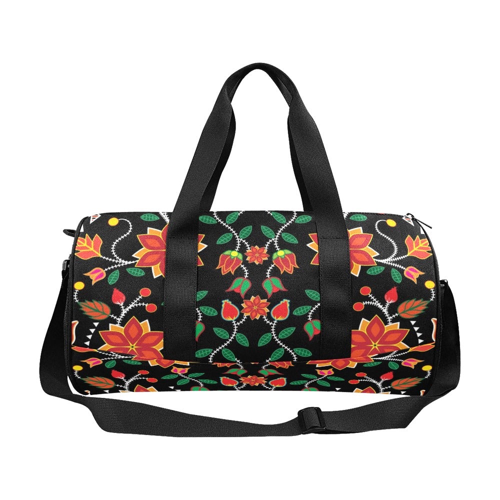 Floral Beadwork Six Bands Duffle Bag (Model 1679) bag e-joyer 
