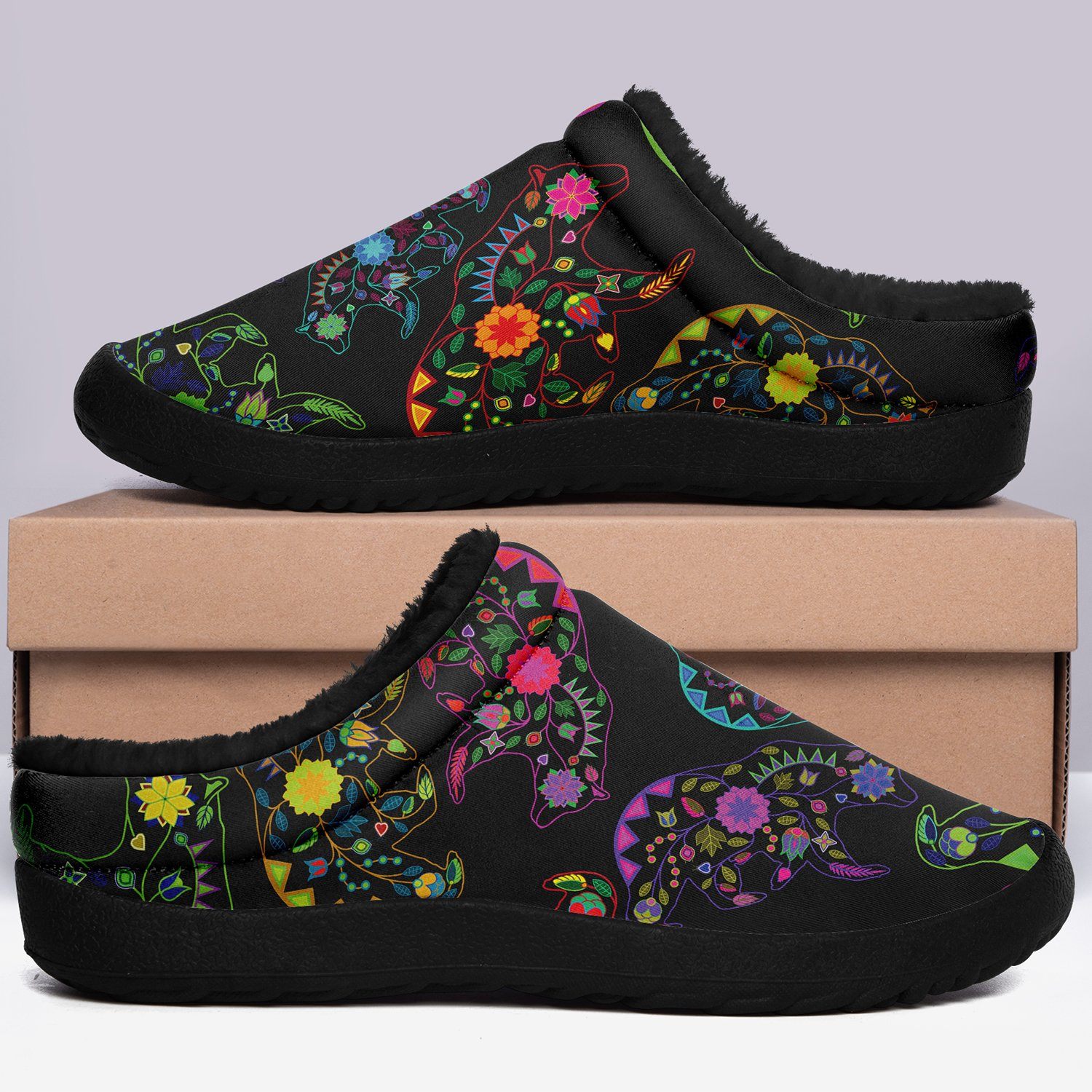 Floral Bear Ikinnii Indoor Slipper 49 Dzine