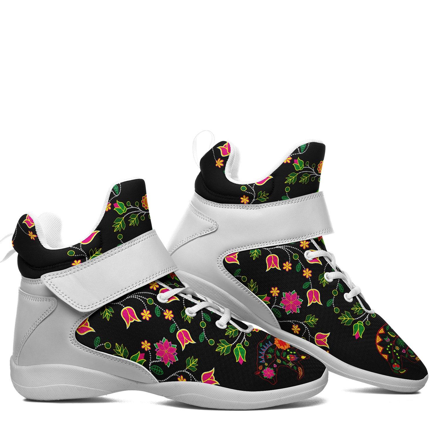 Floral Bear Kid's Ipottaa Basketball / Sport High Top Shoes 49 Dzine