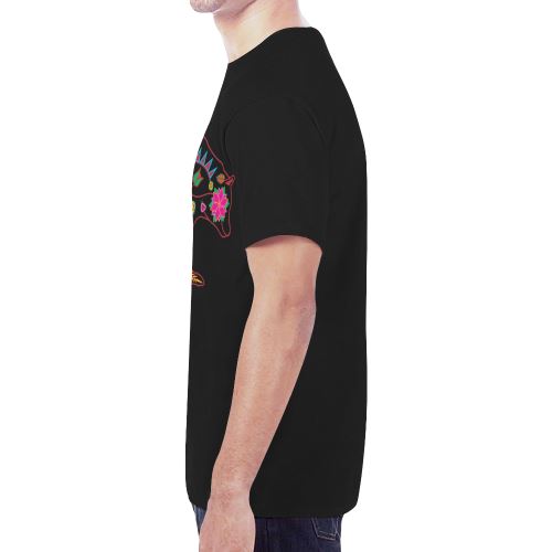 Floral Bear New All Over Print T-shirt for Men/Large Size (Model T45) New All Over Print T-shirt for Men/Large (T45) e-joyer