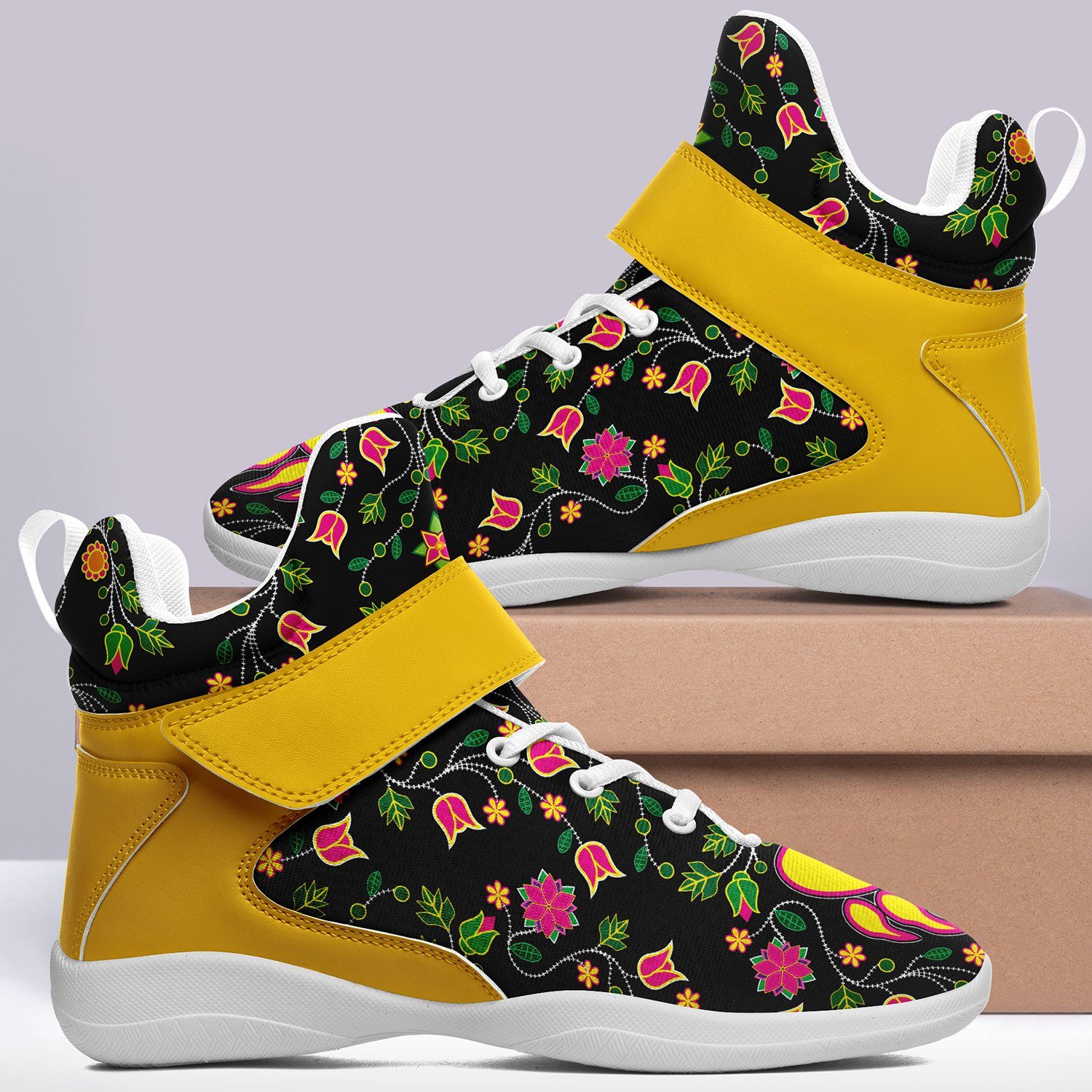 Floral Bearpaw Ipottaa Basketball / Sport High Top Shoes 49 Dzine