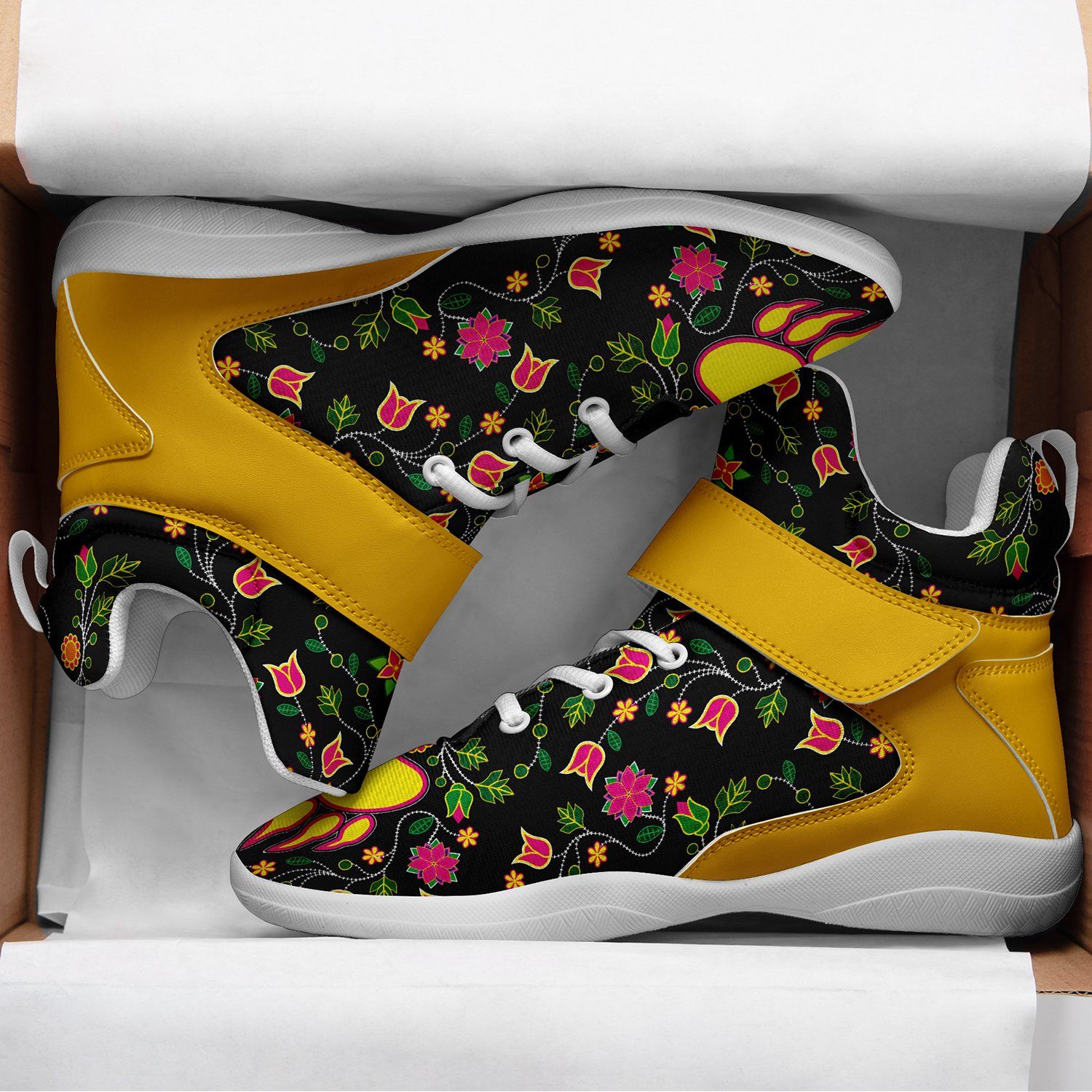 Floral Bearpaw Ipottaa Basketball / Sport High Top Shoes 49 Dzine
