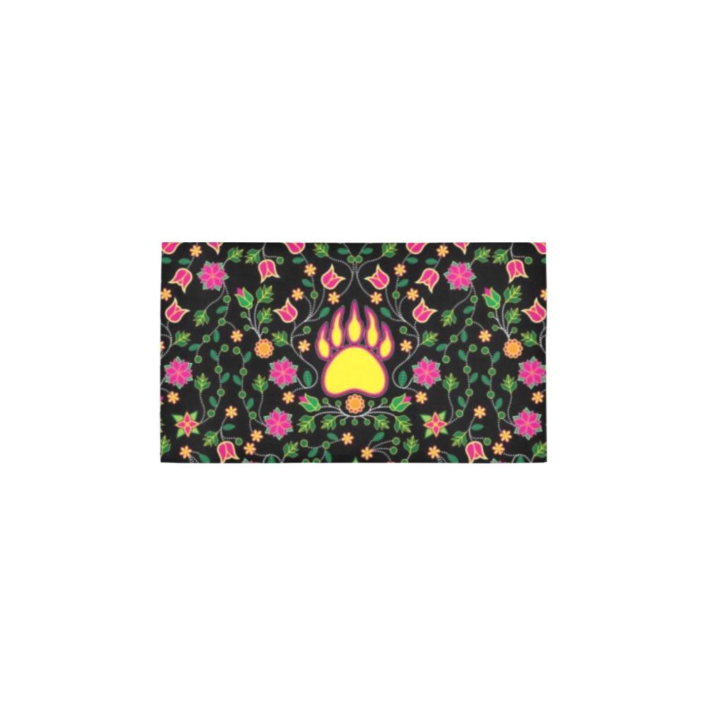 Floral Bearpaw Pink and Yellow Bath Rug 16''x 28'' Bath Rug 16''x 28'' e-joyer 