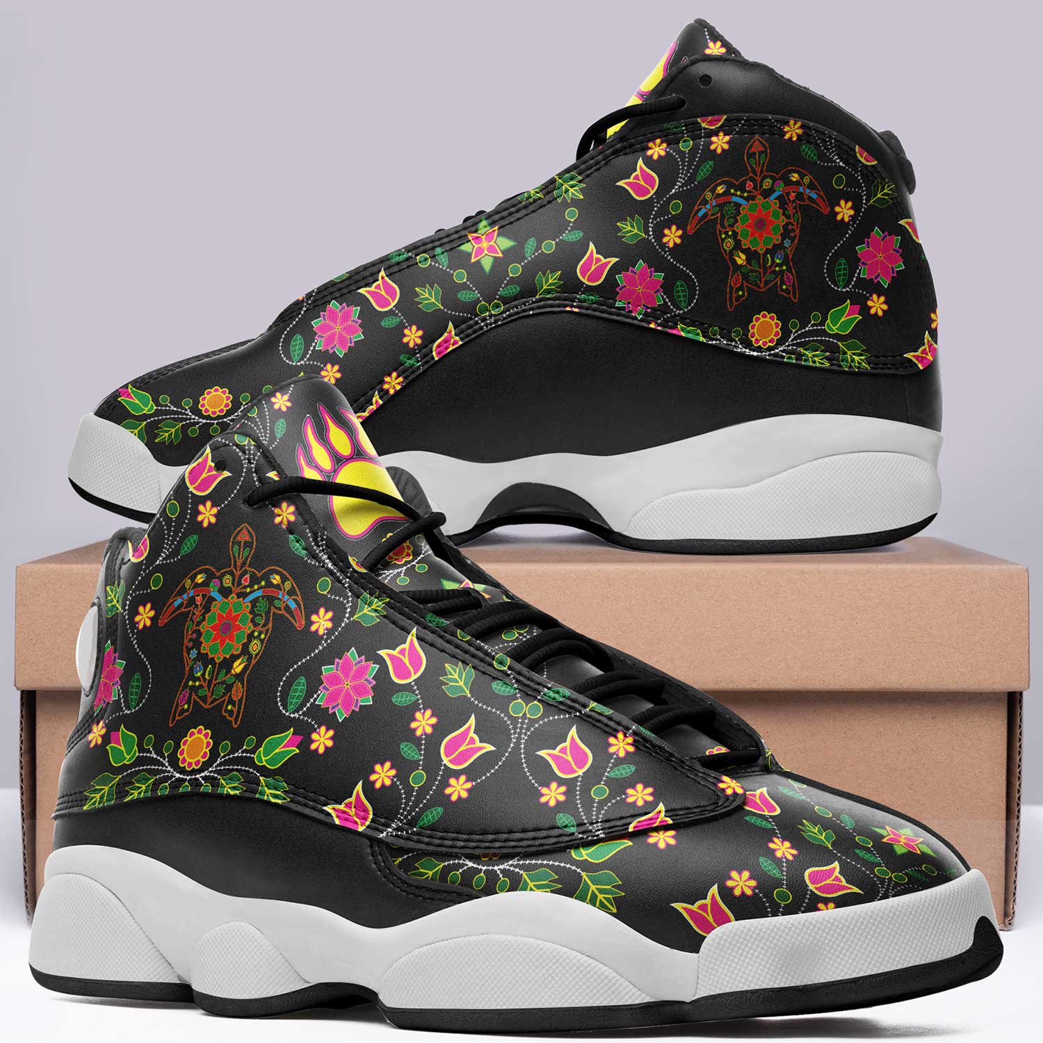 Floral Bearpaw Turtle Isstsokini Athletic Shoes Herman