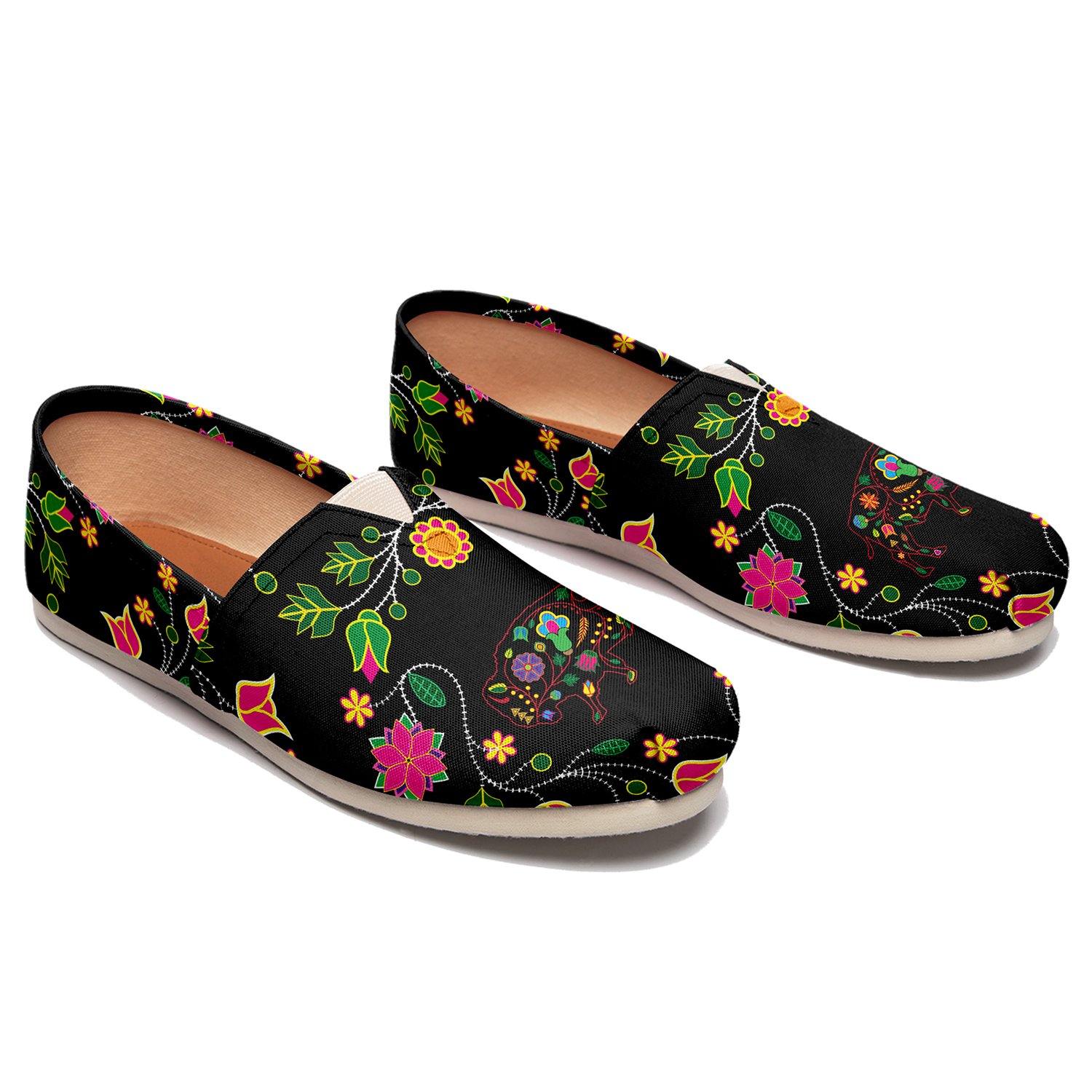 Floral Buffalo Casual Unisex Slip On Shoe Herman