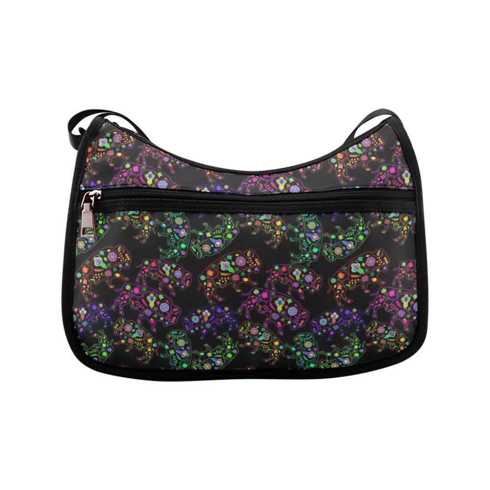 Floral Buffalo Crossbody Bags (Model 1616) Crossbody Bags (1616) e-joyer