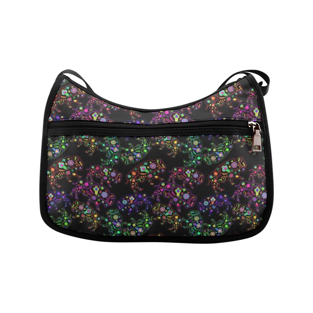 Floral Buffalo Crossbody Bags (Model 1616) Crossbody Bags (1616) e-joyer