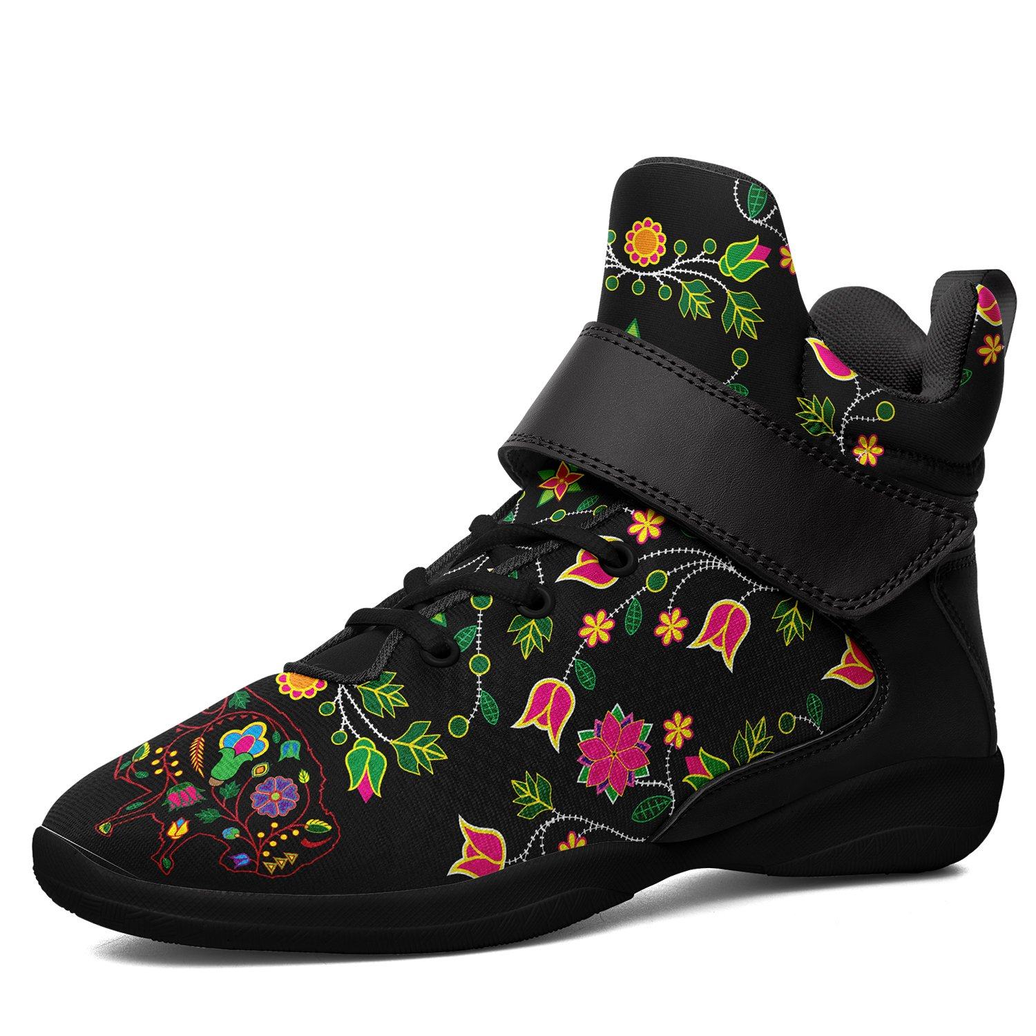 Floral Buffalo Ipottaa Basketball / Sport High Top Shoes ipottaa Herman US Women 9.5/ EUR 41 Black Sole with Black Strap