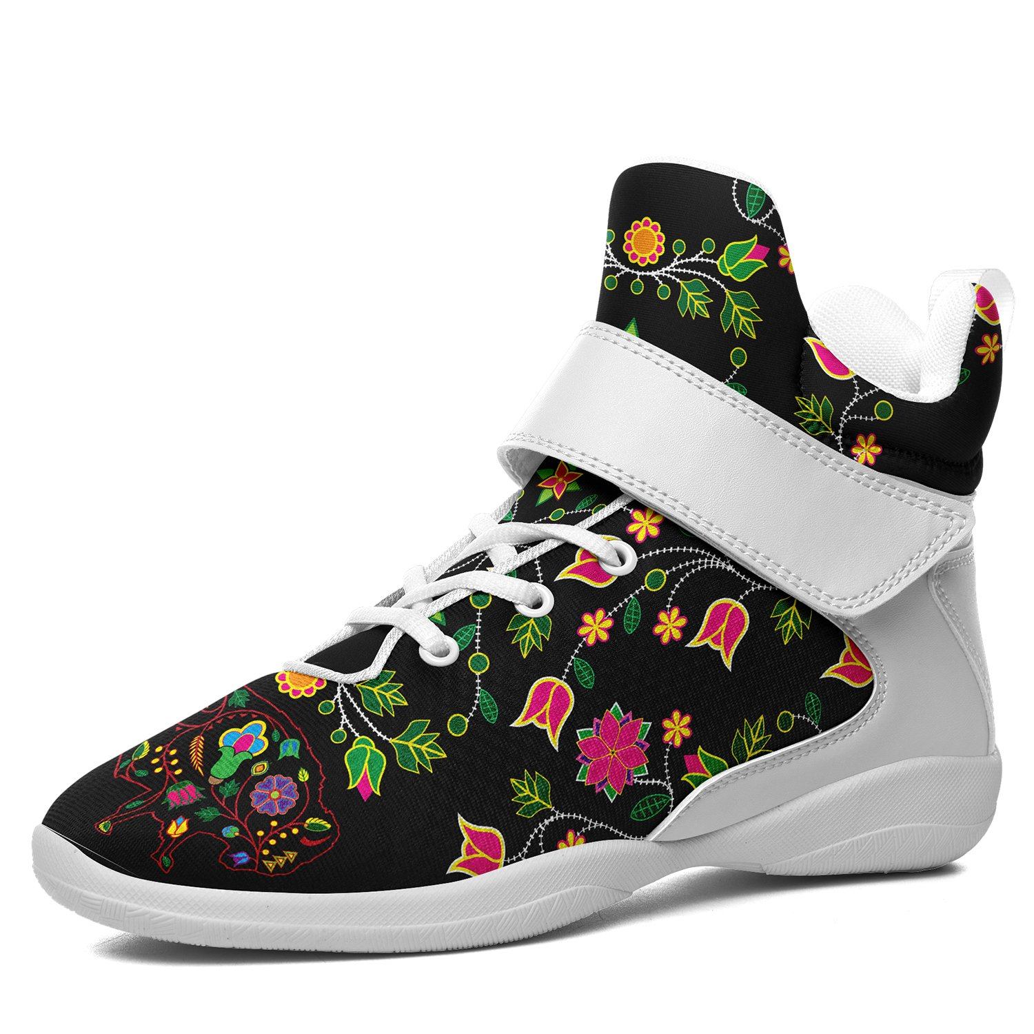 Floral Buffalo Ipottaa Basketball / Sport High Top Shoes ipottaa Herman US Women 9.5/ EUR 41 White Sole with White Strap 