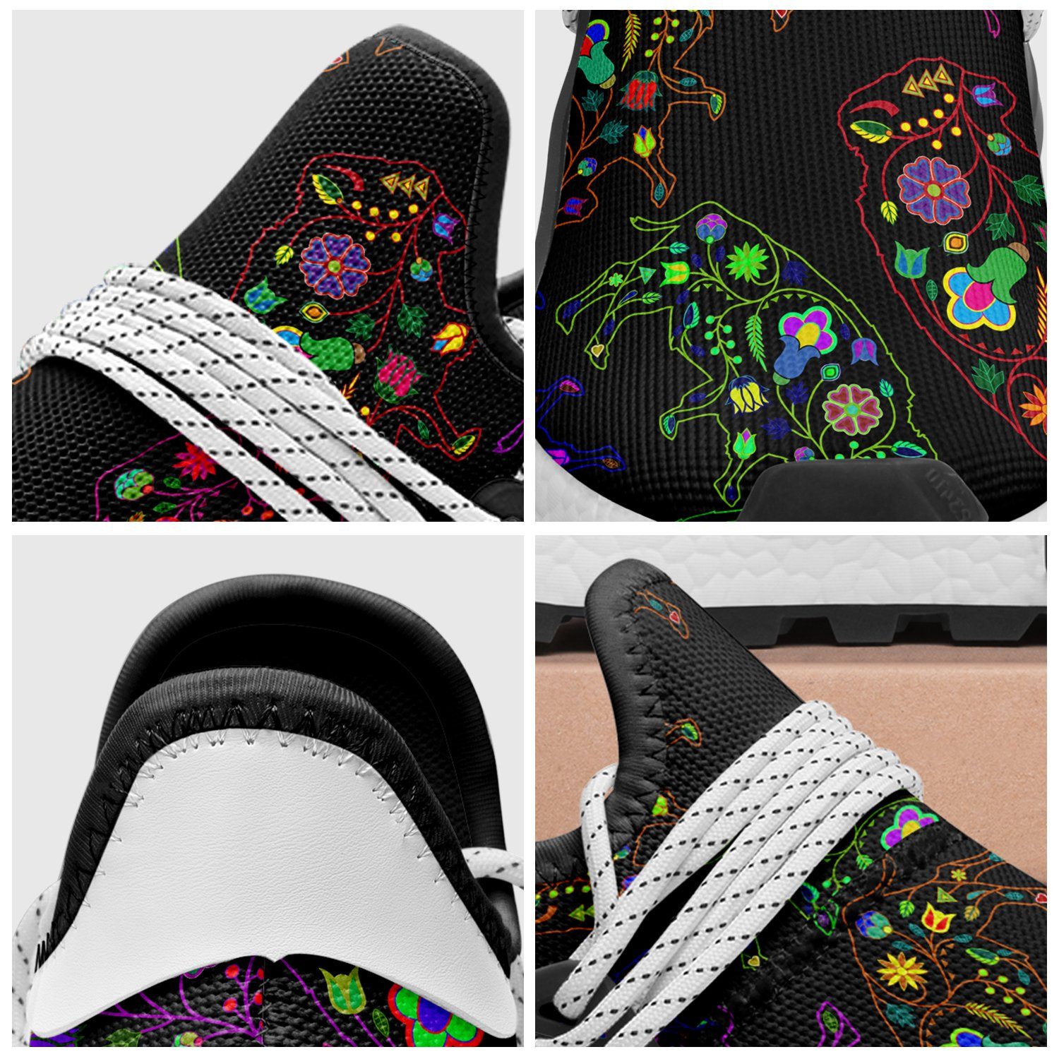 Floral Buffalo Okaki Sneakers Shoes Herman